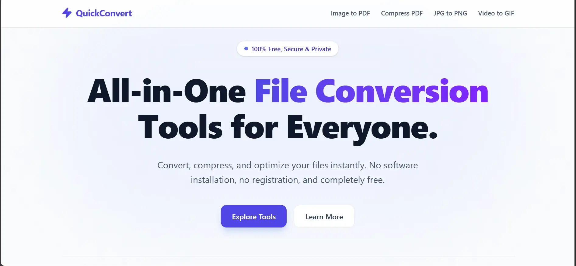 QuickConvert – File Utility Tools